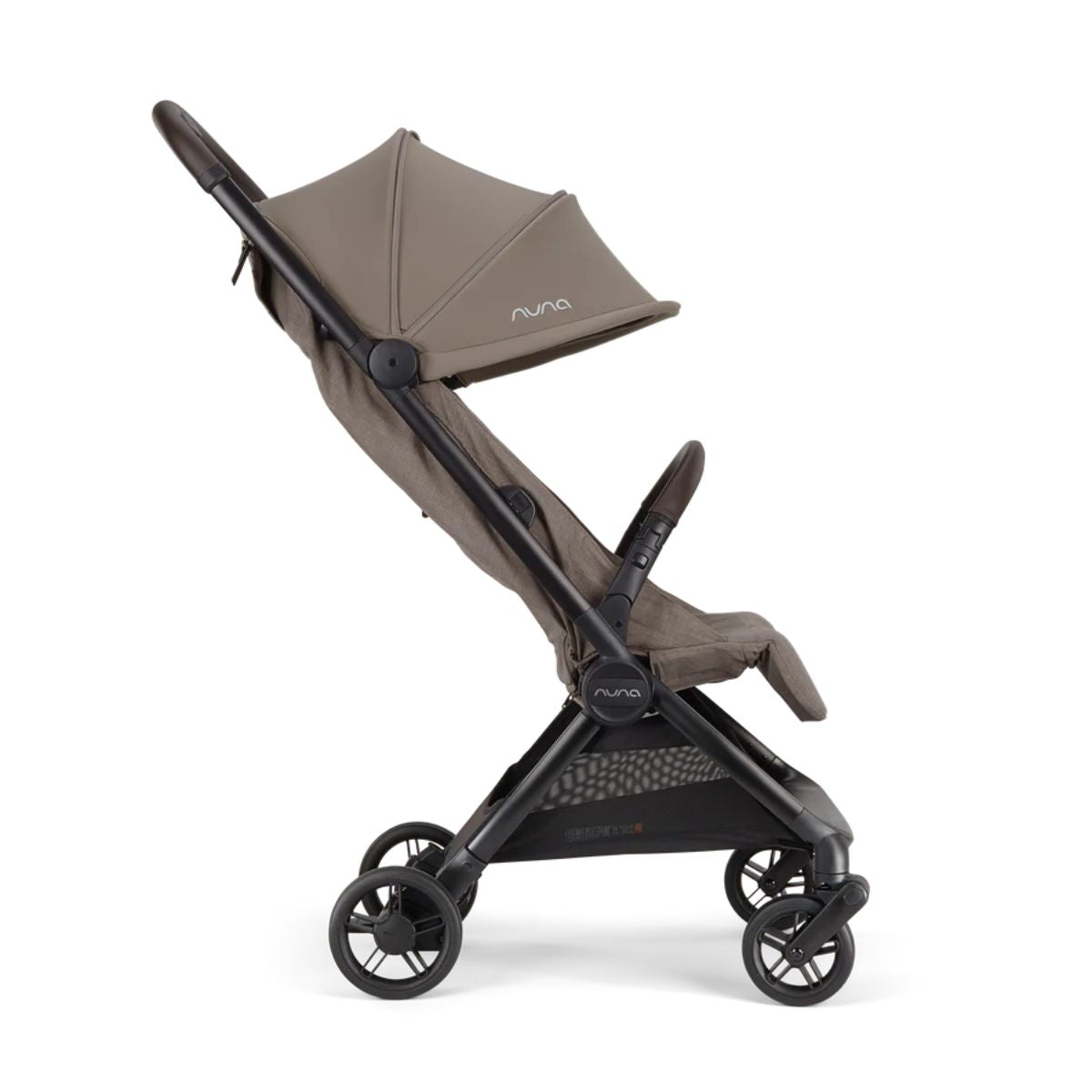 Nuna VIAA cabn Lightweight Travel Stroller -  Cedar - Smooth Ride Wherever You Go